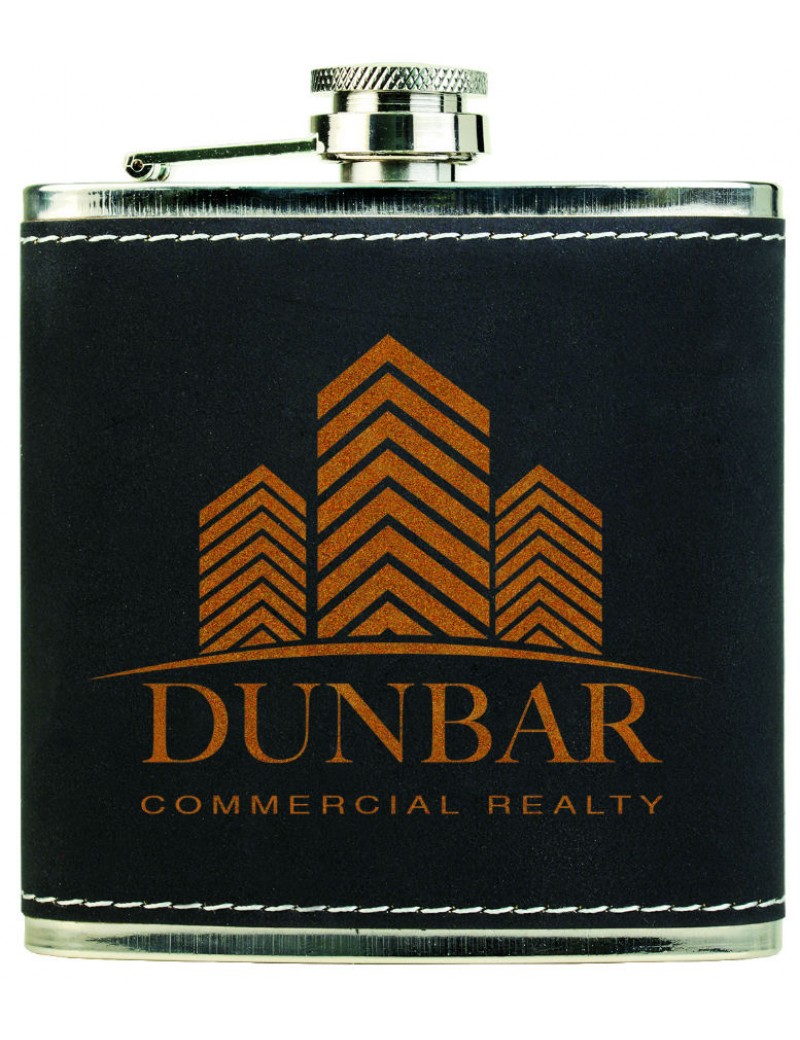 Textured Stainless Steel Flask