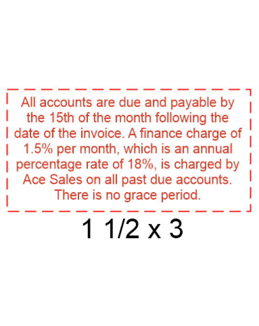 Self Inking Stamp #60