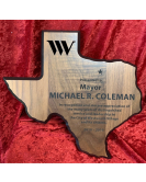 Texas State Plaque