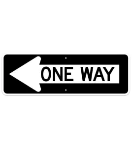 One Way Arrow