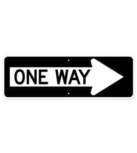 One Way Arrow