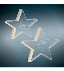 Color Edge Acrylic Star