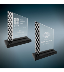 Lattice Acrylic, Black