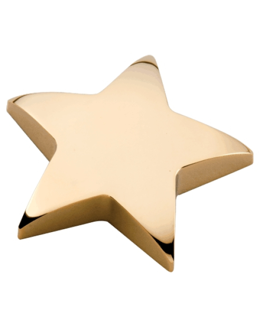 Star Paperweight, Metal
