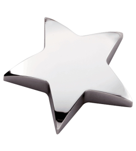 Star Paperweight, Metal