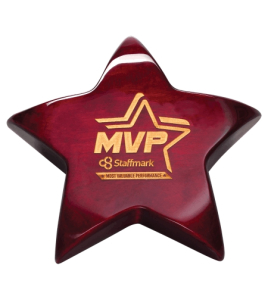 Star Paperweight, Rosewood