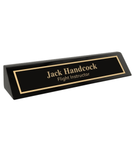 Desk Wedge, Black Piano