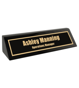 Desk Wedge, Black Piano