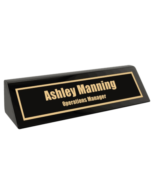 Desk Wedge, Black Piano