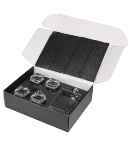 Decanter with Glasses, Rectangle