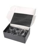 Decanter with Glasses, Round