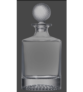 Golf Decanter, Round