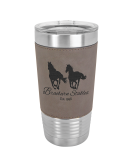 Leatherette 20oz Tumbler