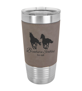 Leatherette 20oz Tumbler