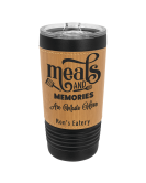 Leatherette 20oz Tumbler Black