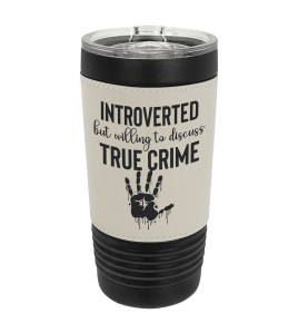 Leatherette 20oz Tumbler Black