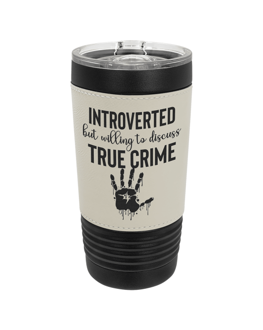 Leatherette 20oz Tumbler Black