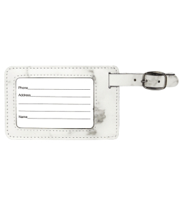 Leatherette Luggage Tag