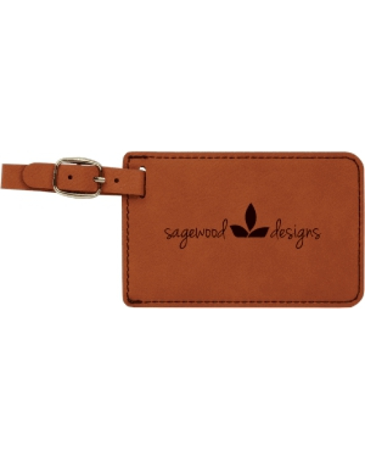 Leatherette Luggage Tag