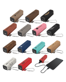 Leatherette Power Bank with USB-C Cord