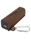 Leatherette Power Bank with USB-C Cord