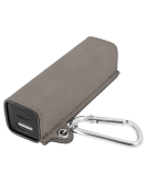 Leatherette Power Bank with USB-C Cord