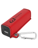 Leatherette Power Bank with USB-C Cord