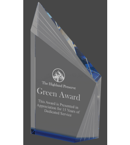 Beveled Peak Crystal