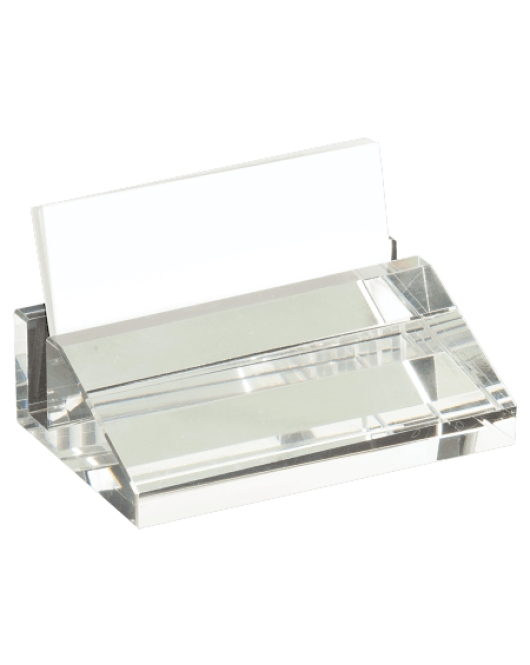 Crystal Business Card Holder