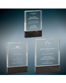 Fusion Crystal with Black Marble