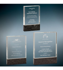 Fusion Crystal with Black Marble