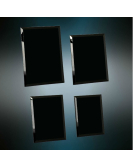 Black Glass Plaque