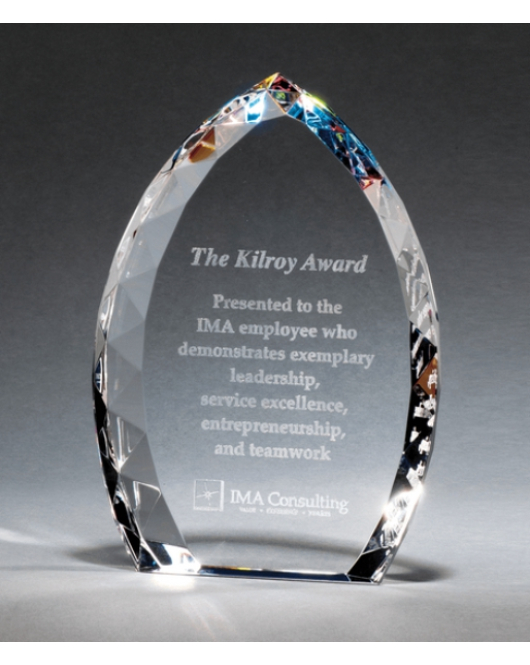 Crystal Flame with Prism-Effect