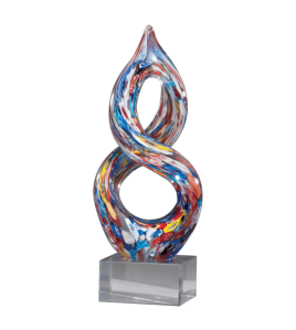 Art Glass, Rainbow Helix