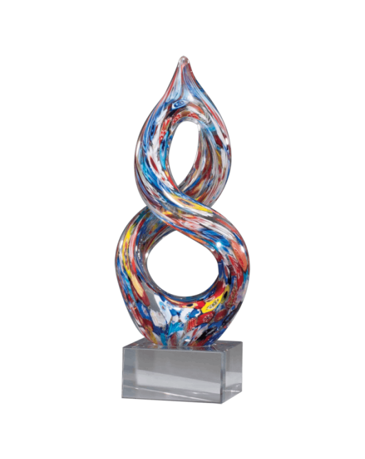 Art Glass, Rainbow Helix