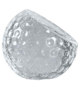 Crystal Golf Ball Paperweight