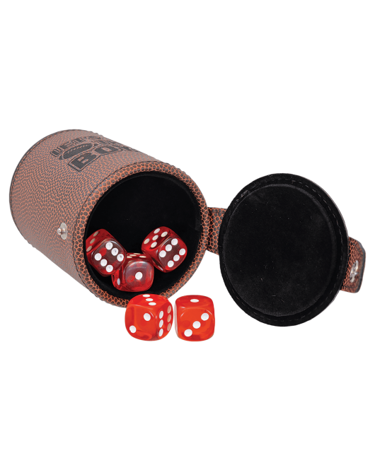 Leatherette Cup Dice Set