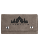 Leatherette Card and Dice Set