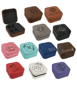 Leatherette Jewelry Box - Small