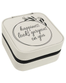 Leatherette Jewelry Box - Small