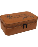 Leatherette Jewelry Box - Large