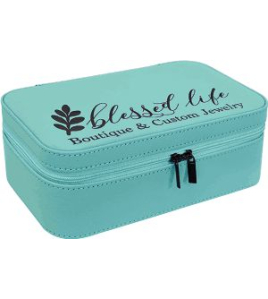 Leatherette Jewelry Box - Large