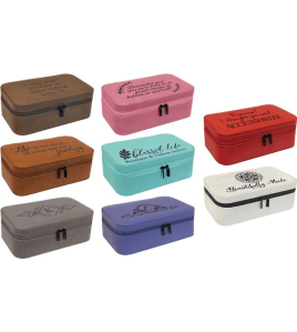 Leatherette Jewelry Box - Large