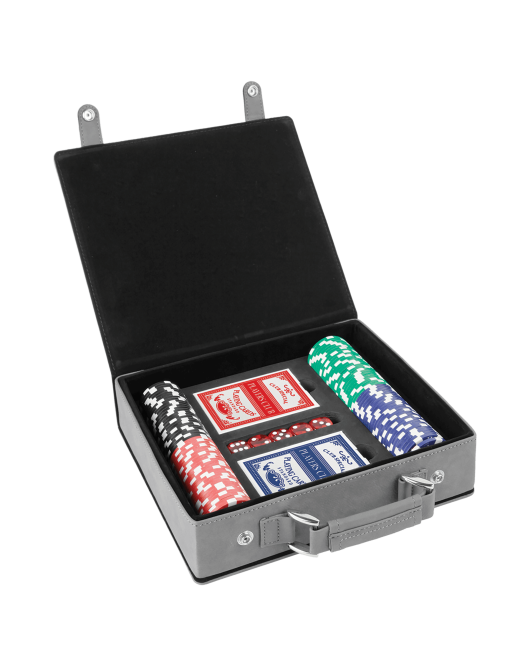 Poker Set, 100 Chip - Leatherette