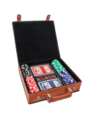 Poker Set, 100 Chip - Leatherette