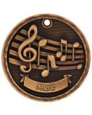 3D Series Medal, Music