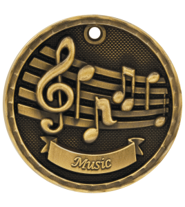 3D Series Medal, Music
