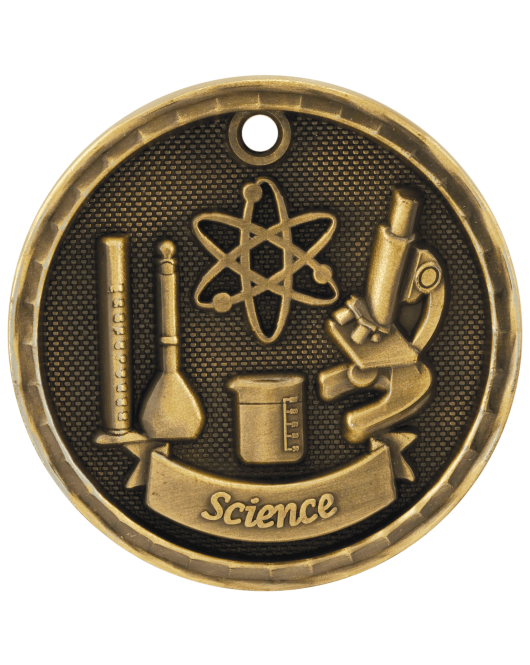 3D Series Medal, Science