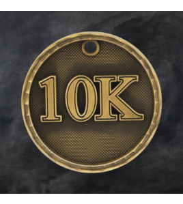 3D Series Medal, 10K