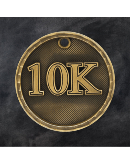 3D Series Medal, 10K